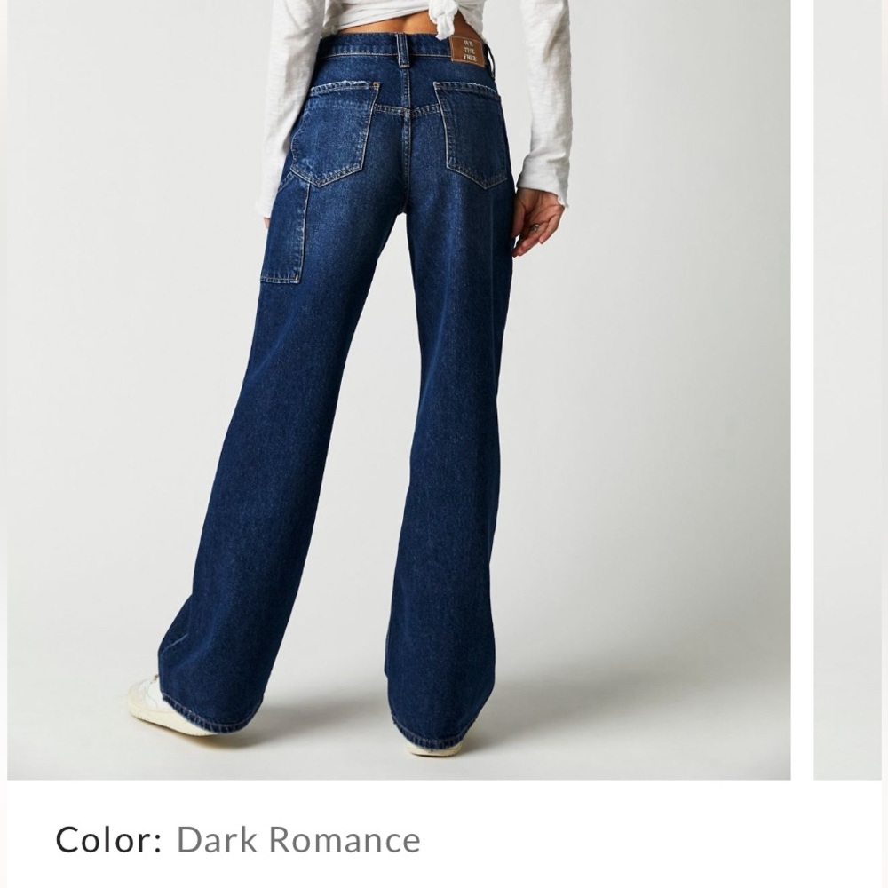 Free people Tinsley Jeans in Dark Romance